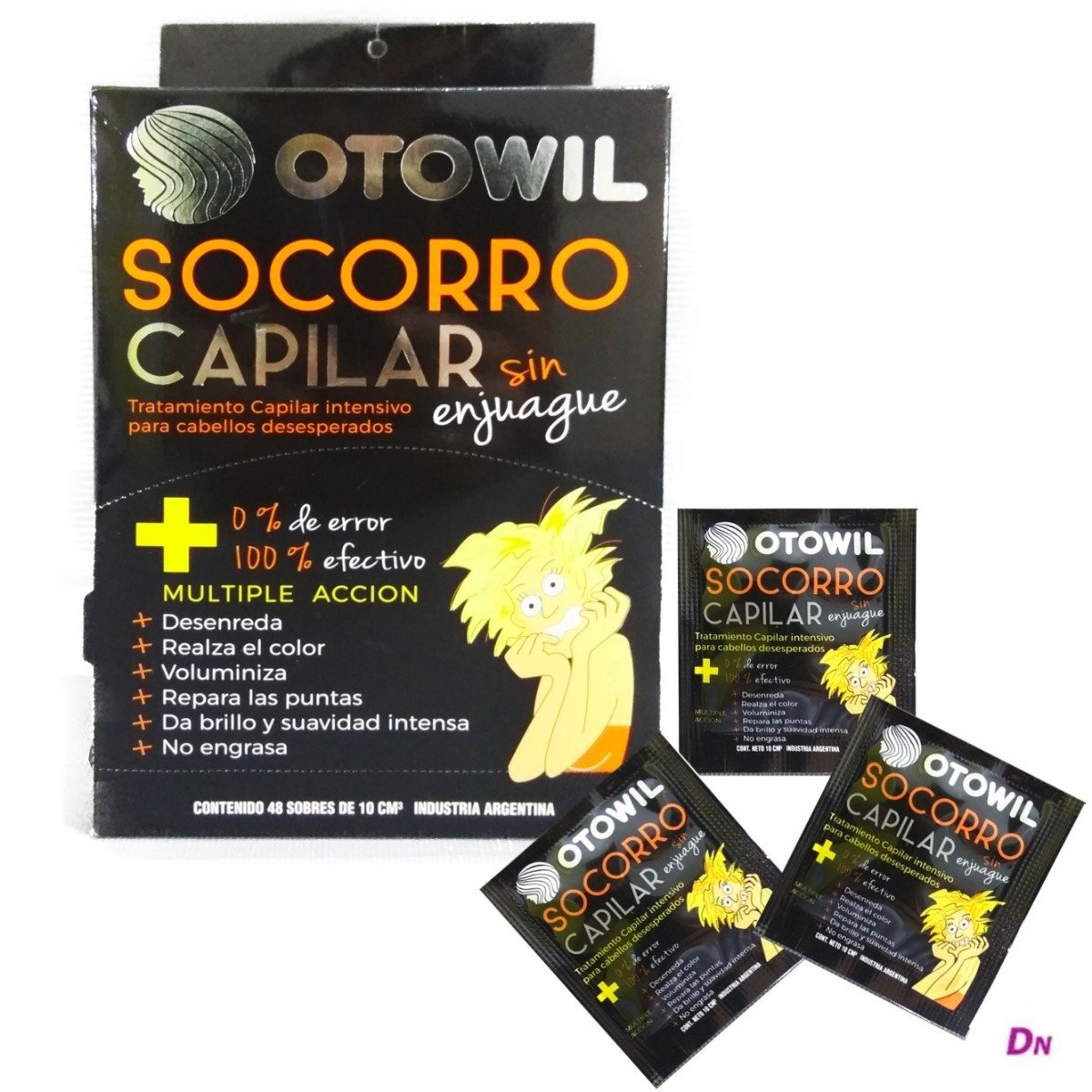 Socorro capilar sachet