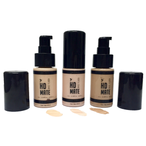 Maquillaje mate HD con atomizador