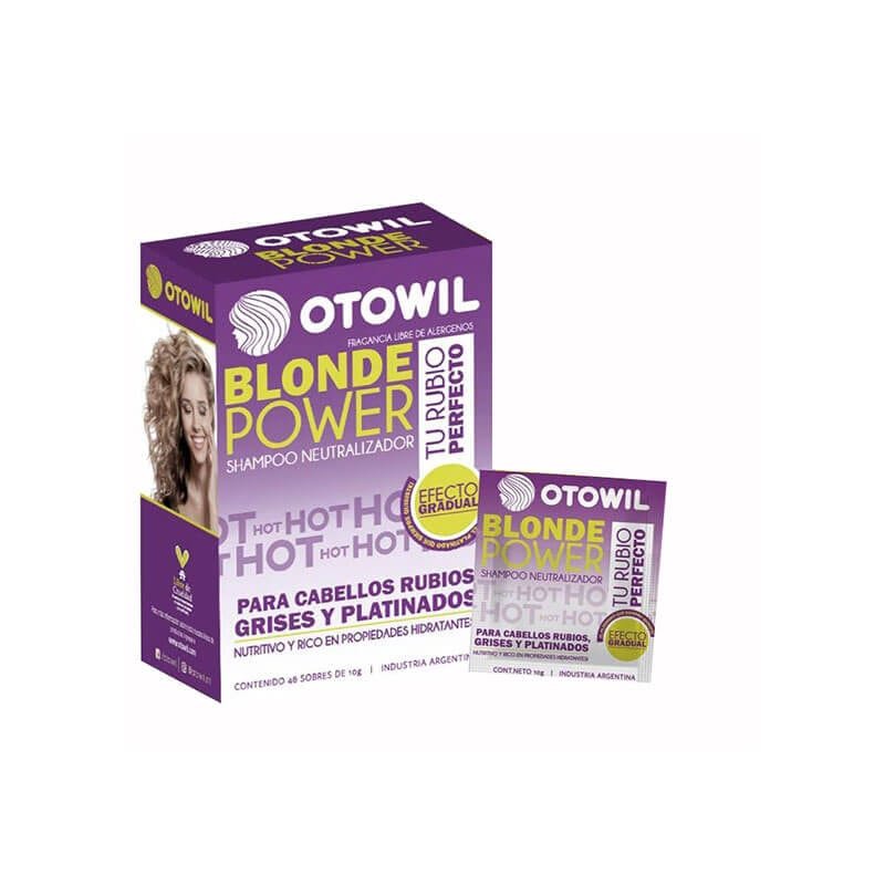 Shampoo neutralizador Blonde power