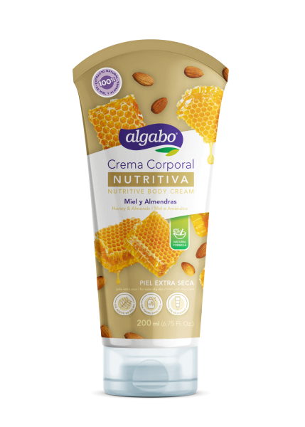 Crema corporal miel y almendras