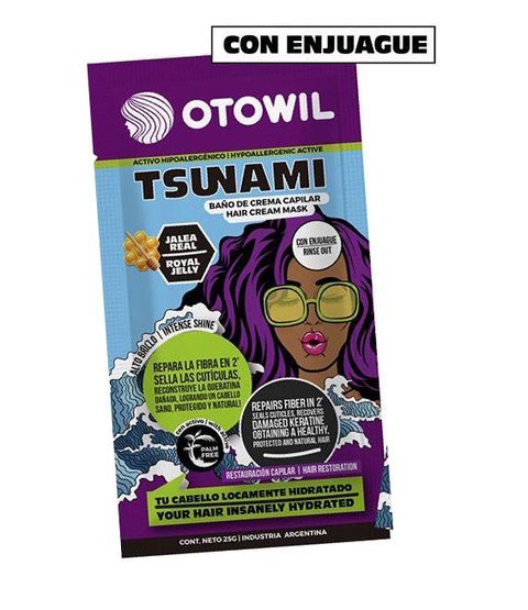Baño de crema Tsunami