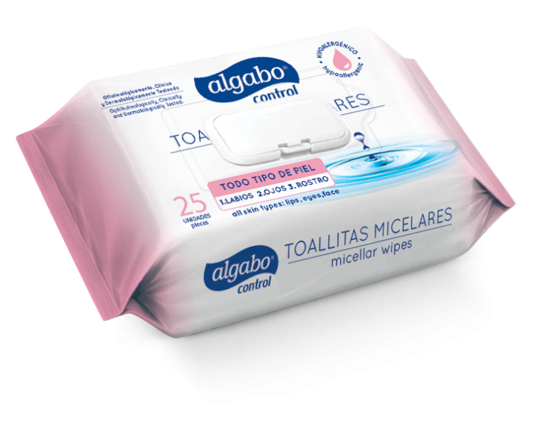 Toallitas micelares x 25 unid