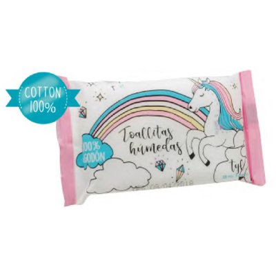 Toallitas Humedas para Manos Unicornio
