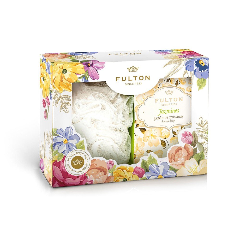 Estuche spa Jazmines esponja + jabón
