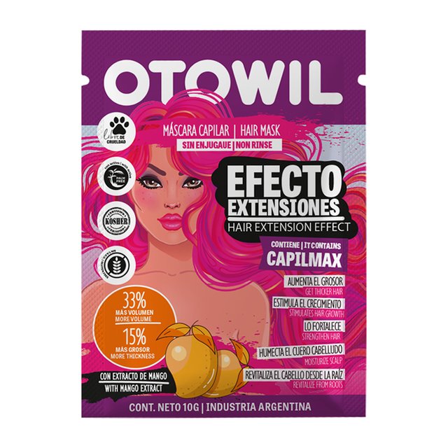 Mascara Capilar Efecto Extensiones sin Enjuague