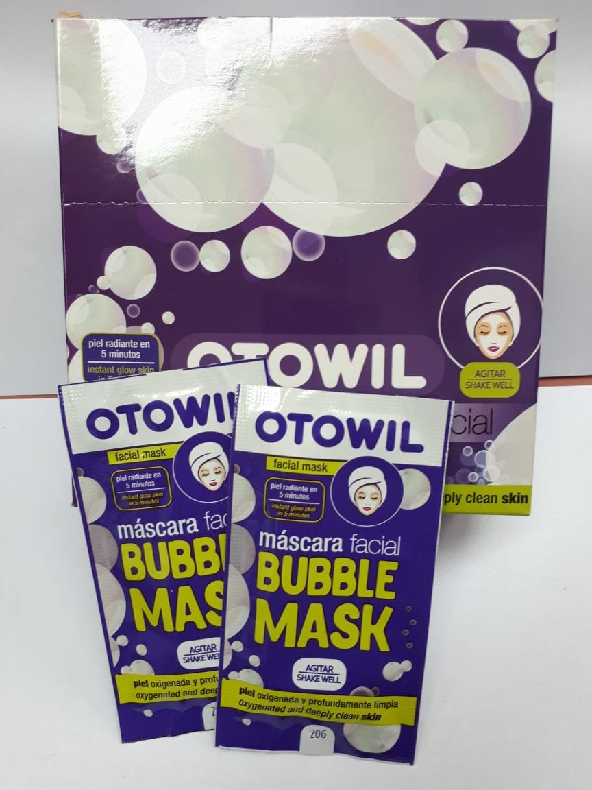 Mascara facial Bubble
