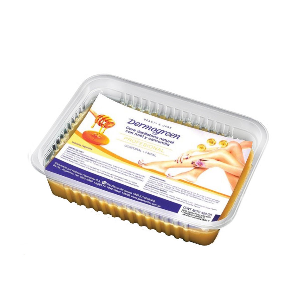 Cera con Miel y Camomilla bandeja x 400 grs