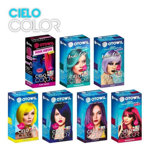 Crema colorante cielo color