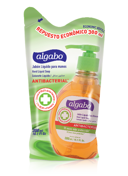 Repuesto jabón líquido Antibacterial x 300ml