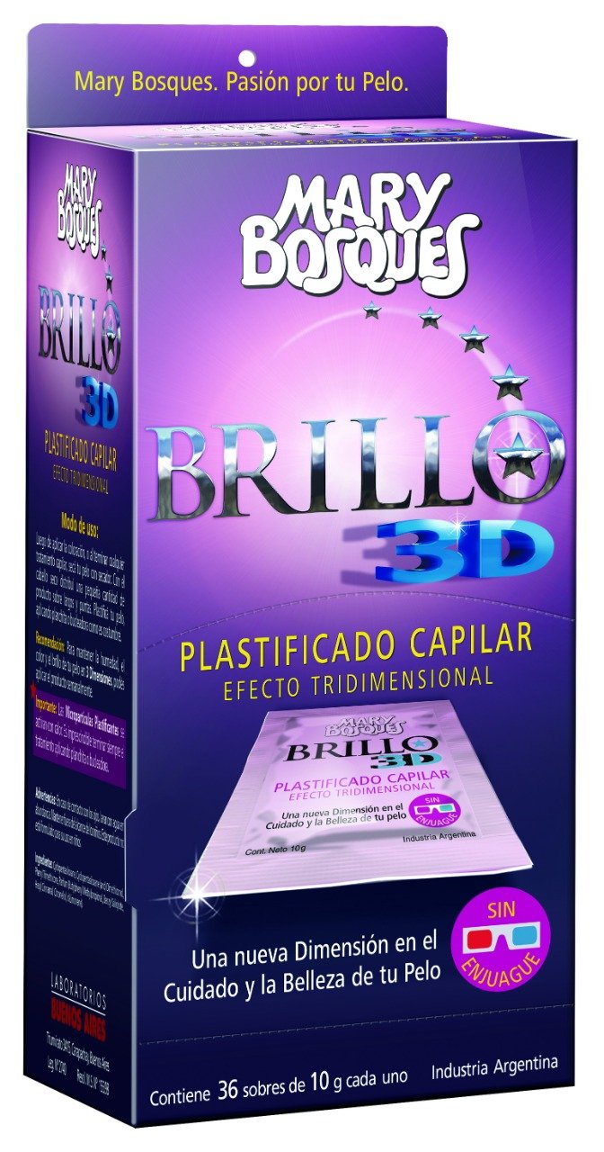 Brillo 3D Sachetera x 36