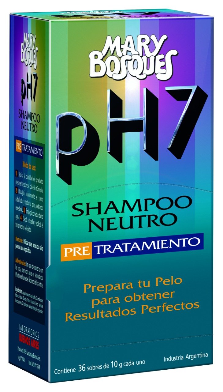 Shampoo neutro PH7 sachetera x 36 unidades