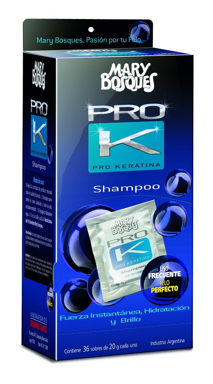 Shampoo Pro K sachetera x 36 unidades