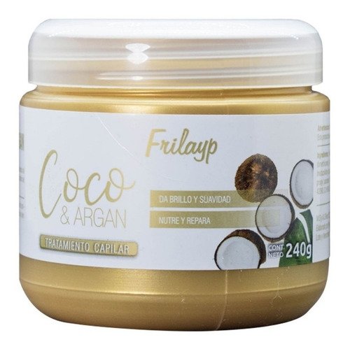 Baño Capilar Coco + Argan x 240 gr