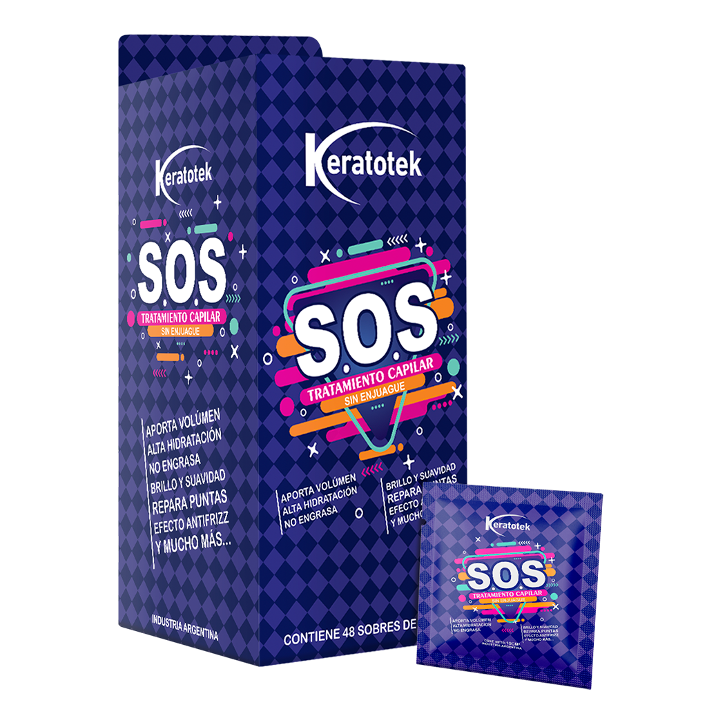Tratamiento Capilar sin enjuague Keratotek x 10grs