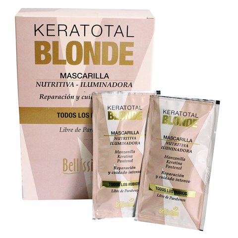Mascarilla Keratotal Blonde x 20grs