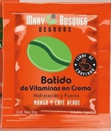 Batido de vitaminas en crema