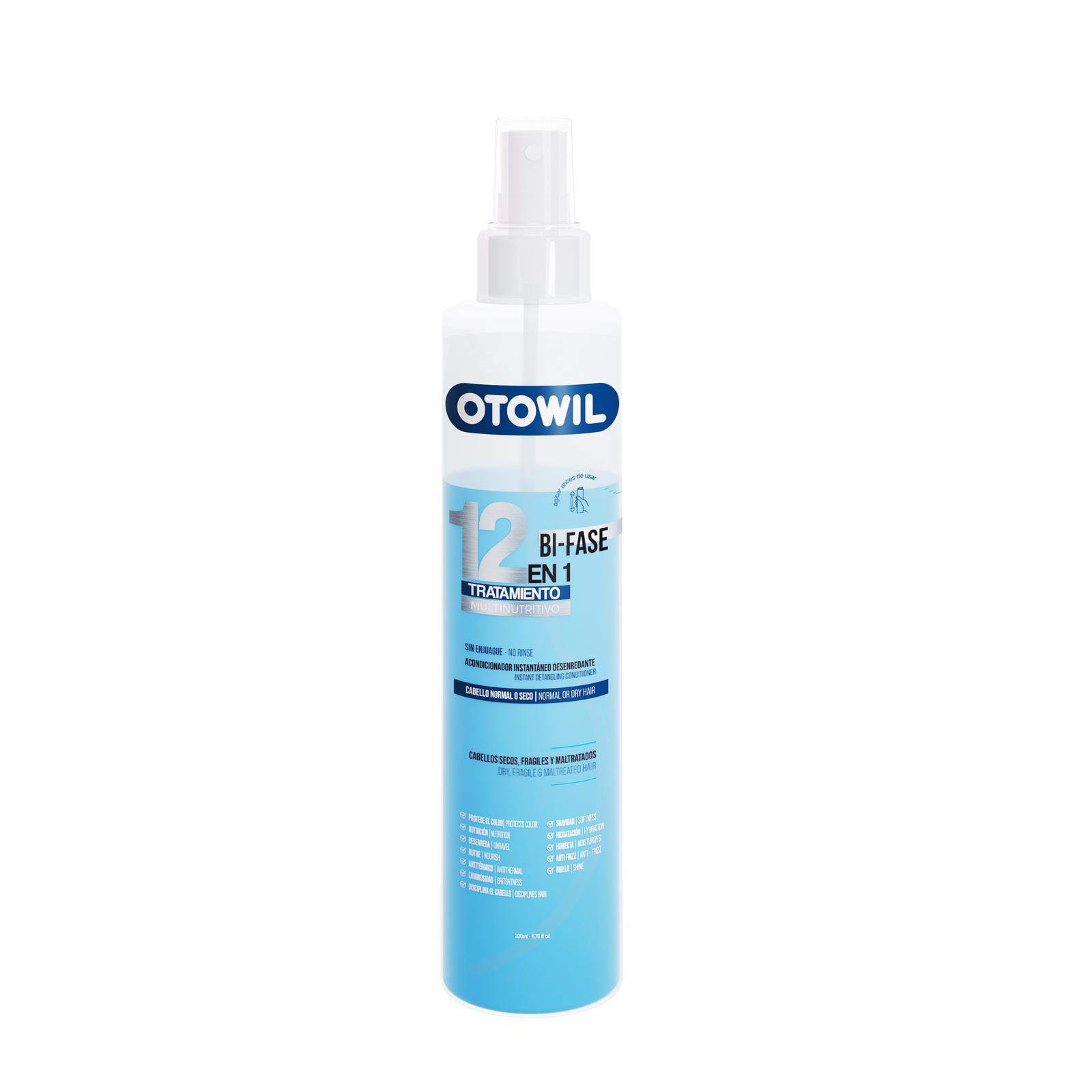 Tratamiento Bifasico 12 en 1 Multinutritivo 200 ml