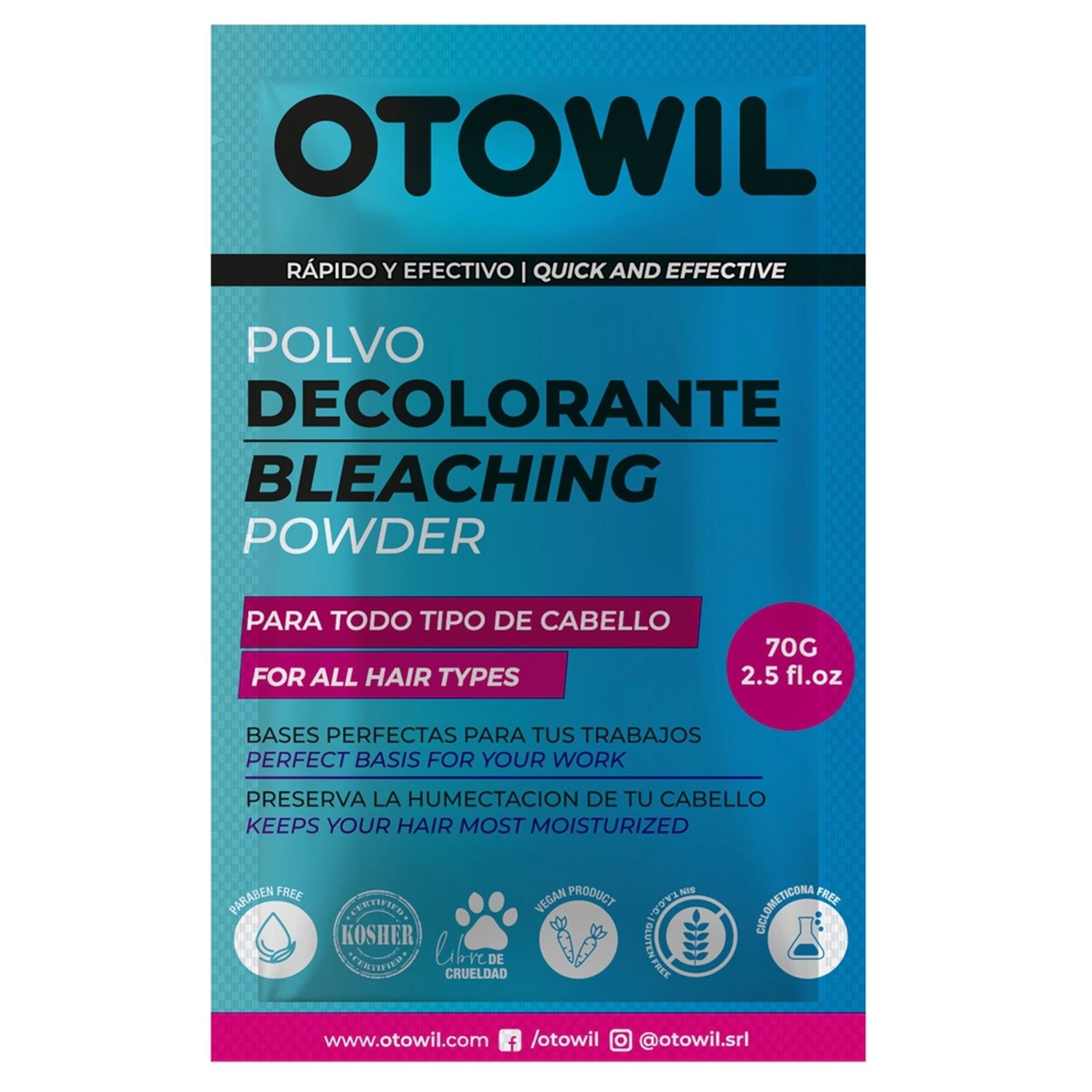 Polvo decolorante x 70grs