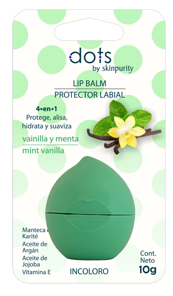 Protector labial Vainilla y Menta