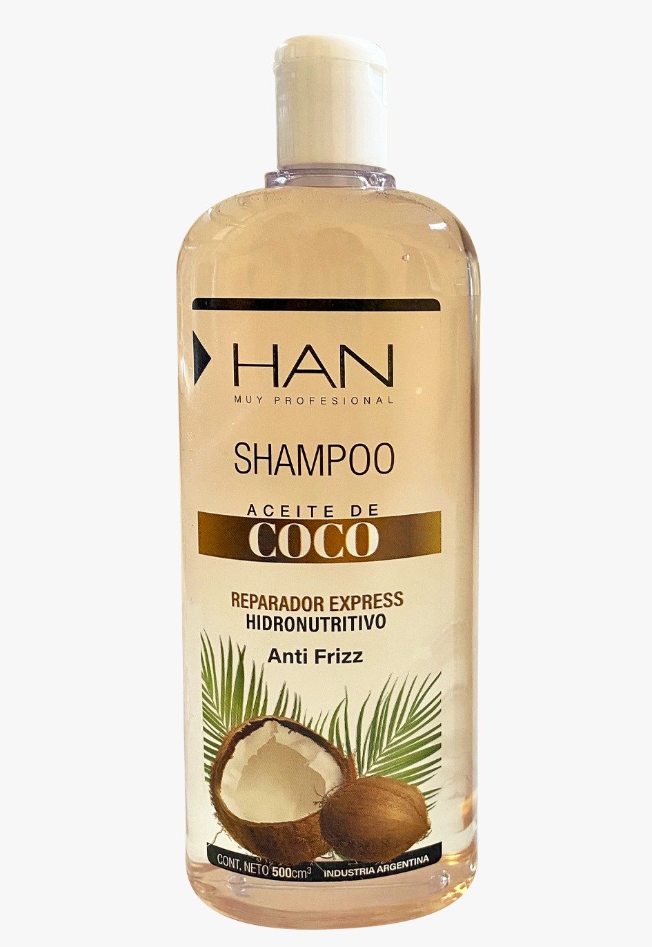 Shampoo con Aceite de Coco x 500cc