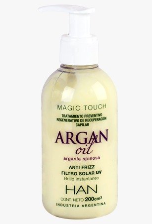 Tratamiento preventivo regenerativo de recuperación capilar con Aceite de Argan x 200cc