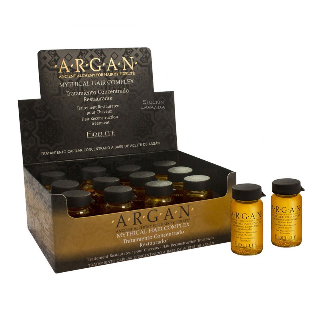 Ampolla Mythical Argan x 15ml x 12 Unidades