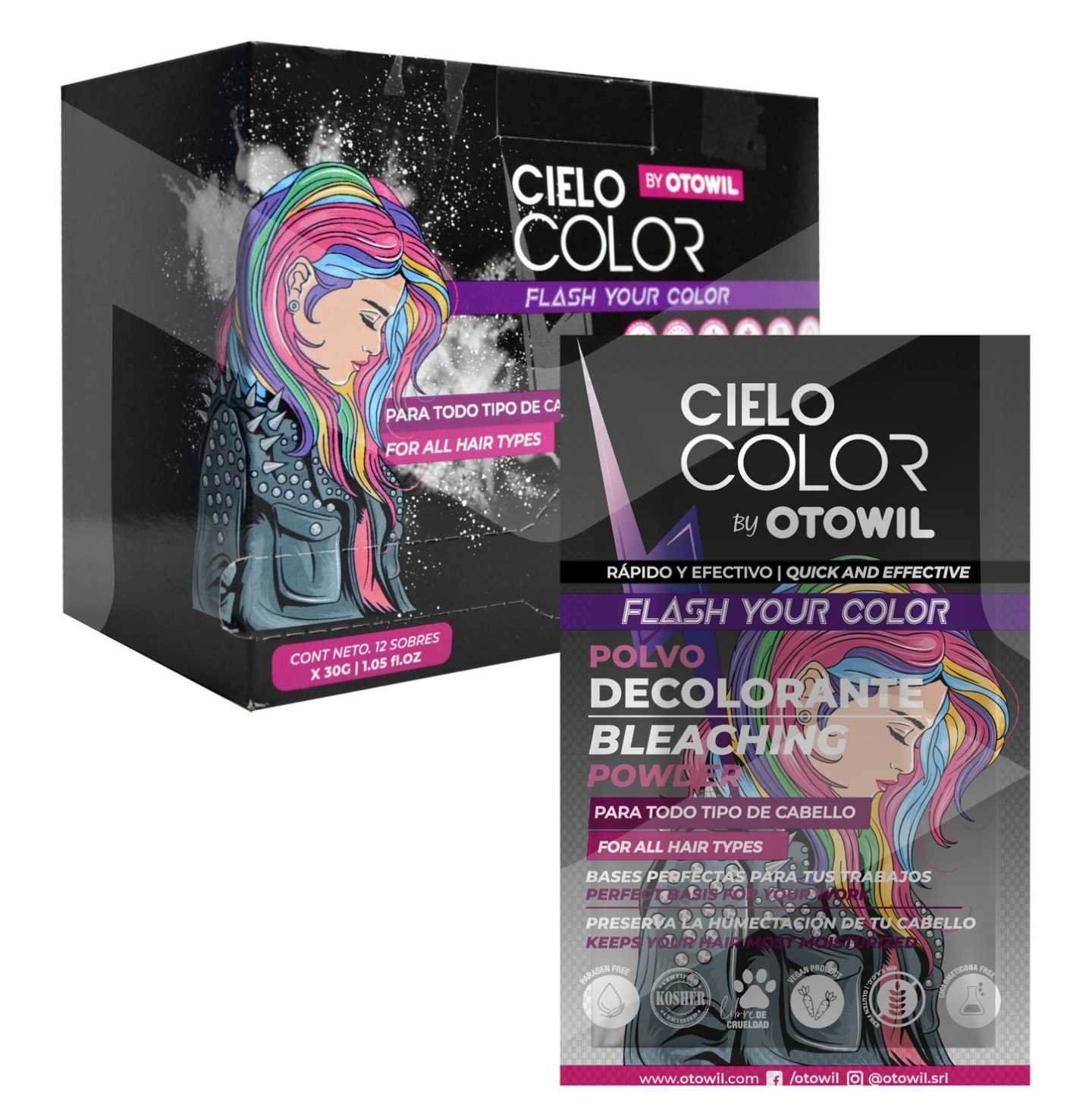 Polvo Decolorante Cielo Color x 70 gr