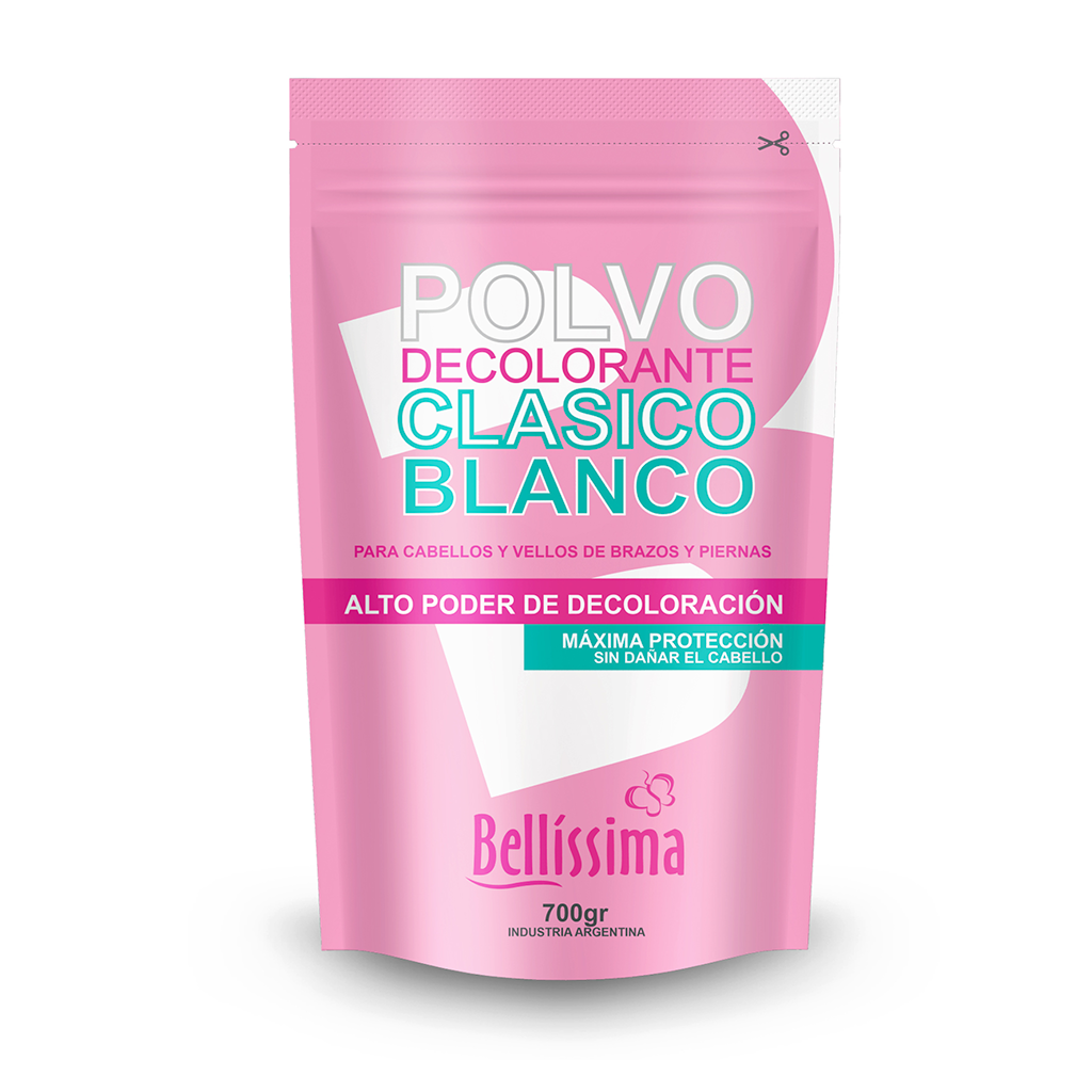 Polvo Decolorante Blanco x 700 gr