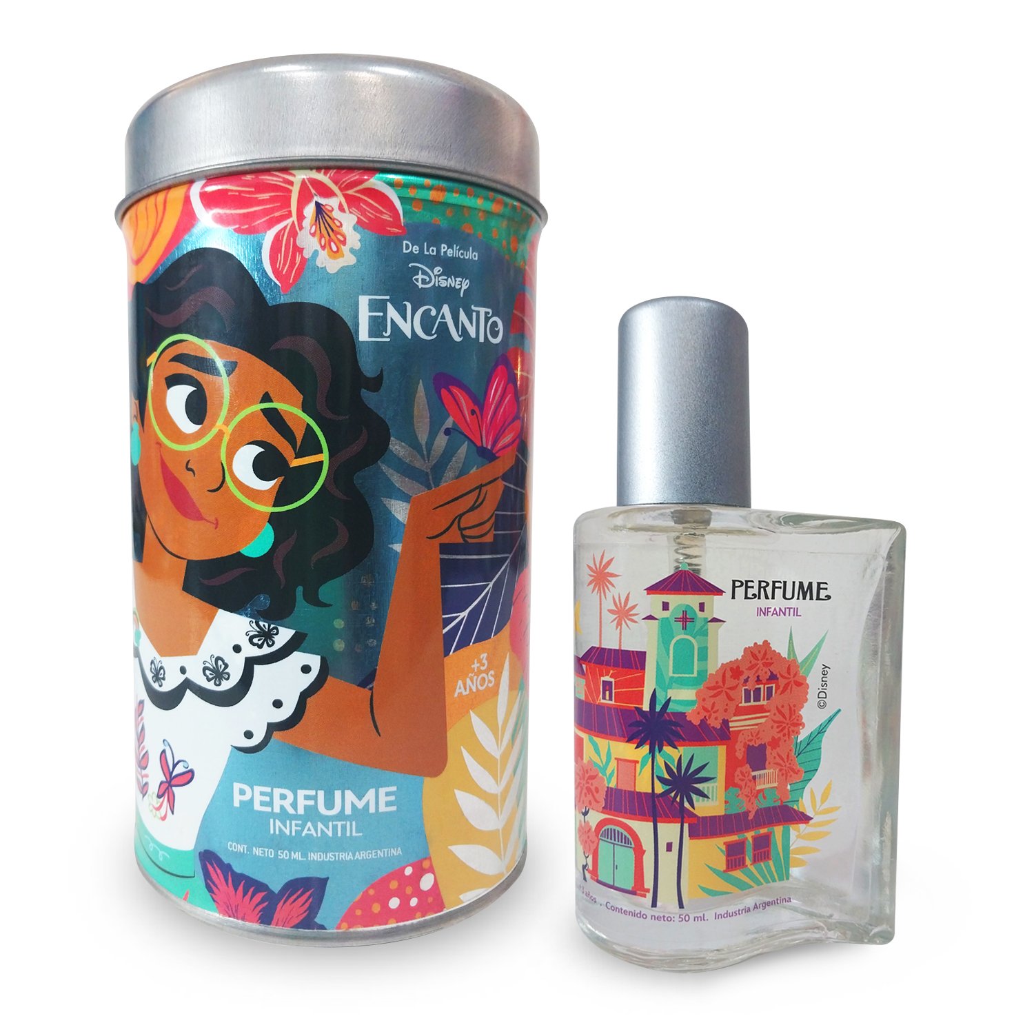 Lata con perfume