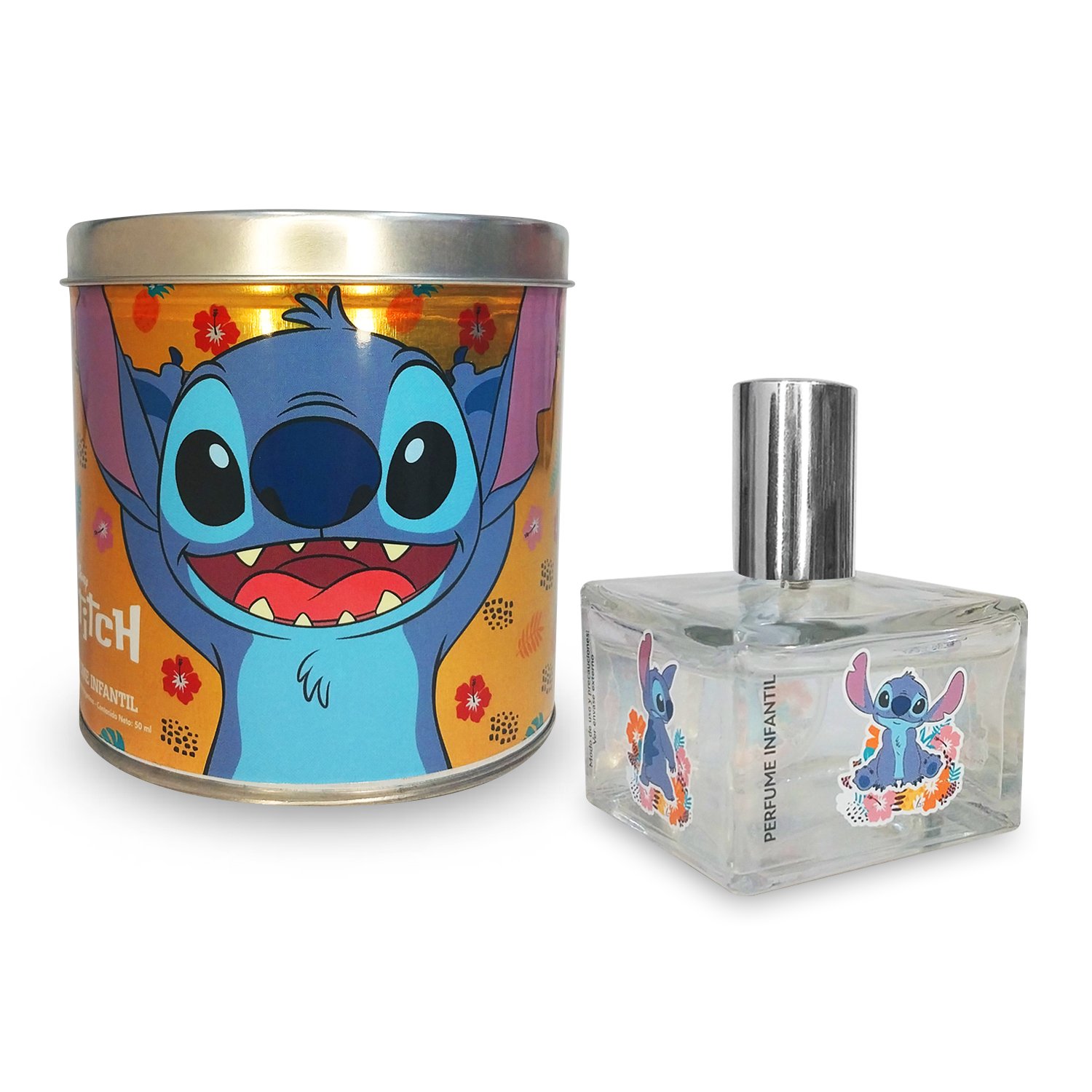 Lata con perfume