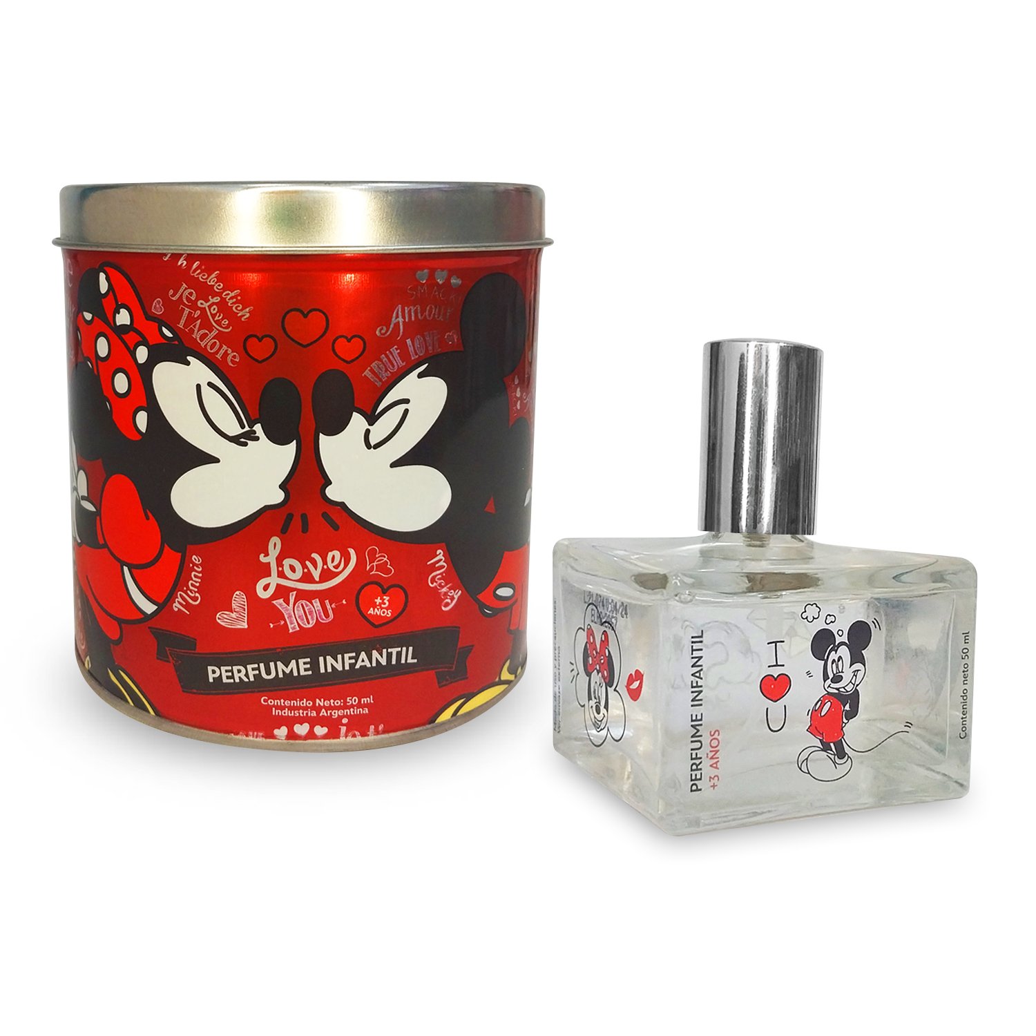 Lata con perfume