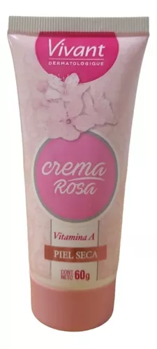 Crema para manos y cuerpo Rosa x 60grs