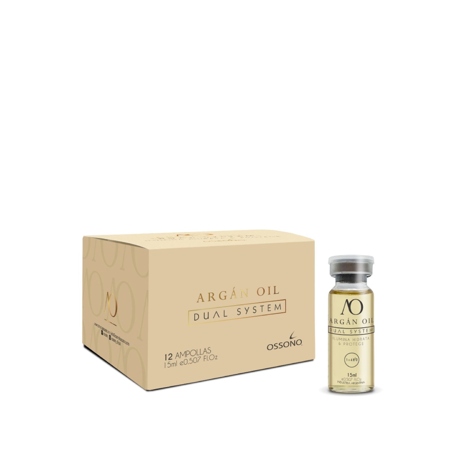 Ampolla de Argan 15 ml x 12 unidades