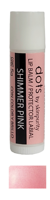 Protector labial en barra con color