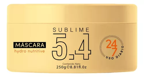 Mascara capilar 5.4 Sublime x 250gr