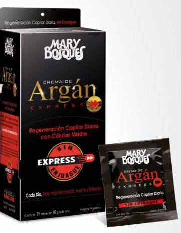 Crema de Argan Express sachetera x 36 unidades