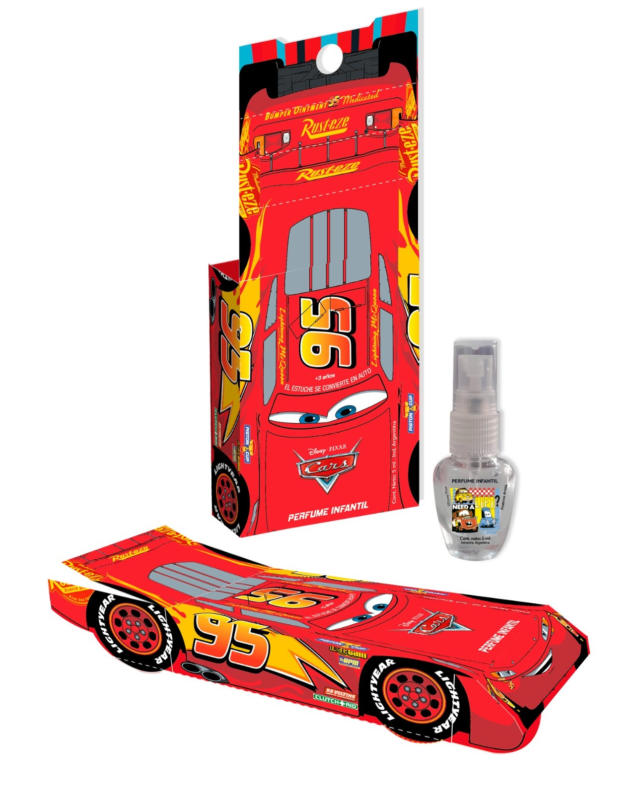 Perfume x 5ml blister con formita