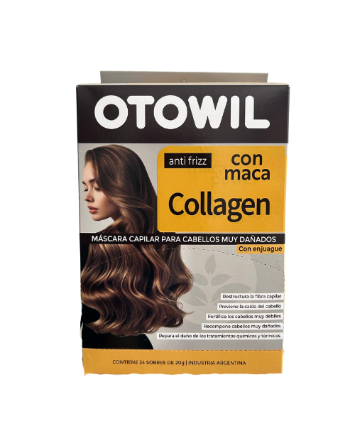 Mascara capilar Collagen Antifrizz en sachet