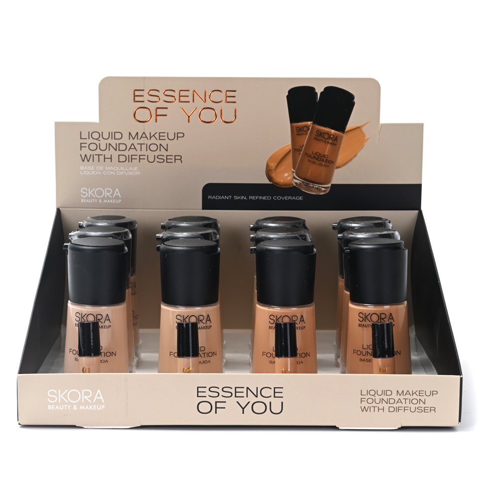 Maquillaje Fluido en Vidrio C/Valvula 39567
