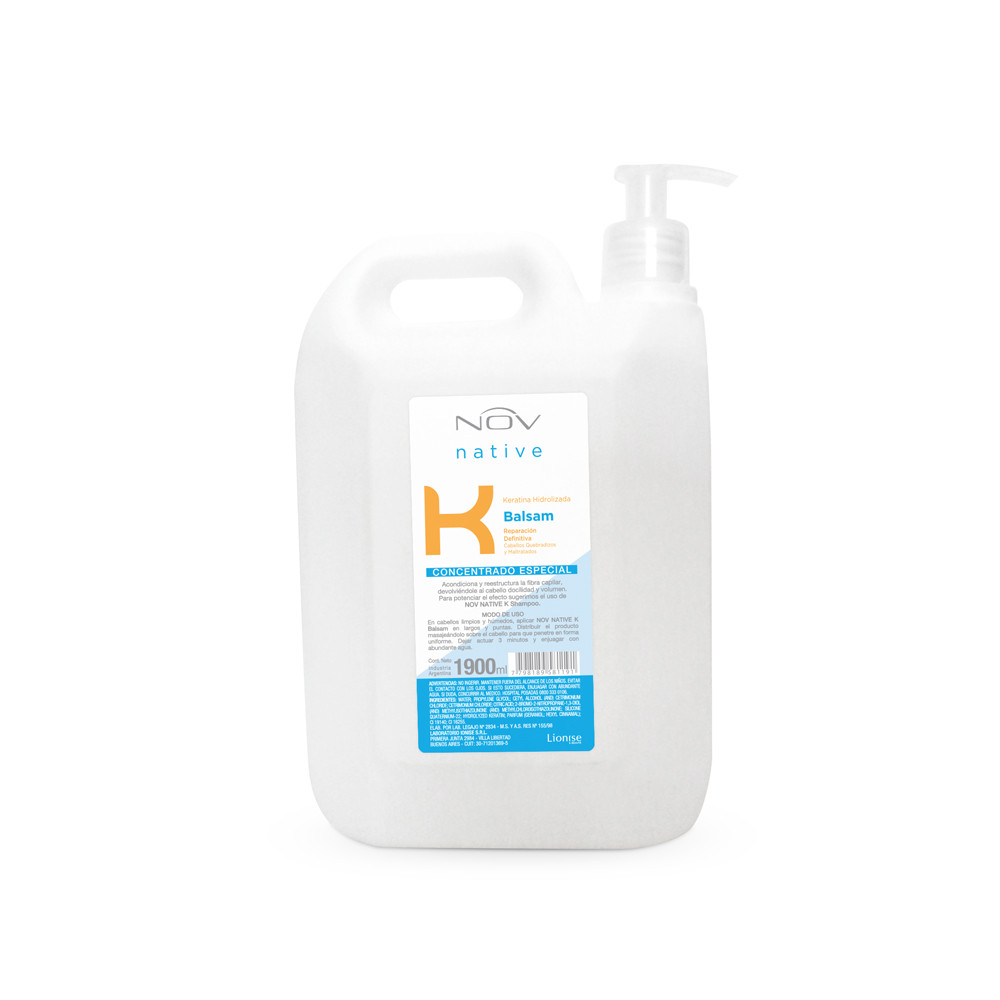 Balsamo Native Keratina x 1900ml