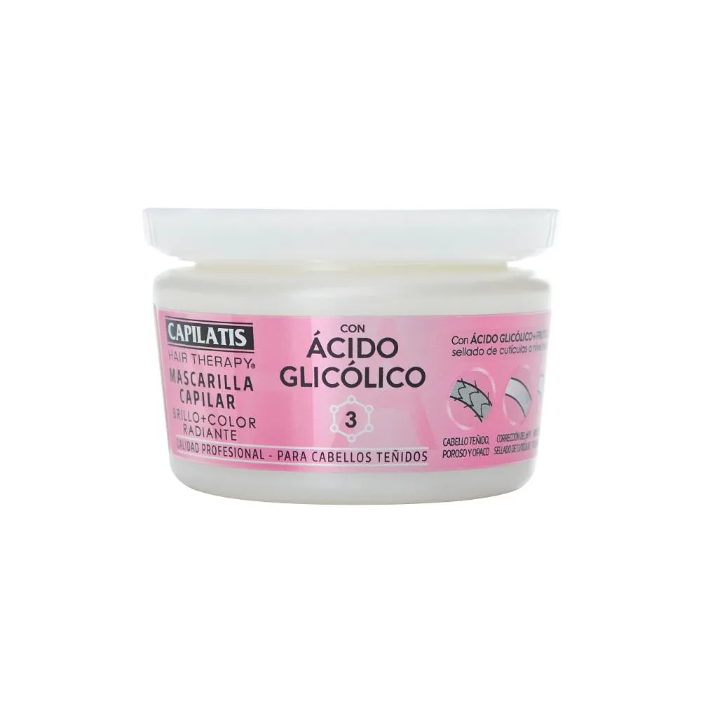 Mascara capilar con Acido Glicolico x 170grs