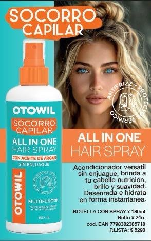 Socorro capilar All in One en spray x 180ml