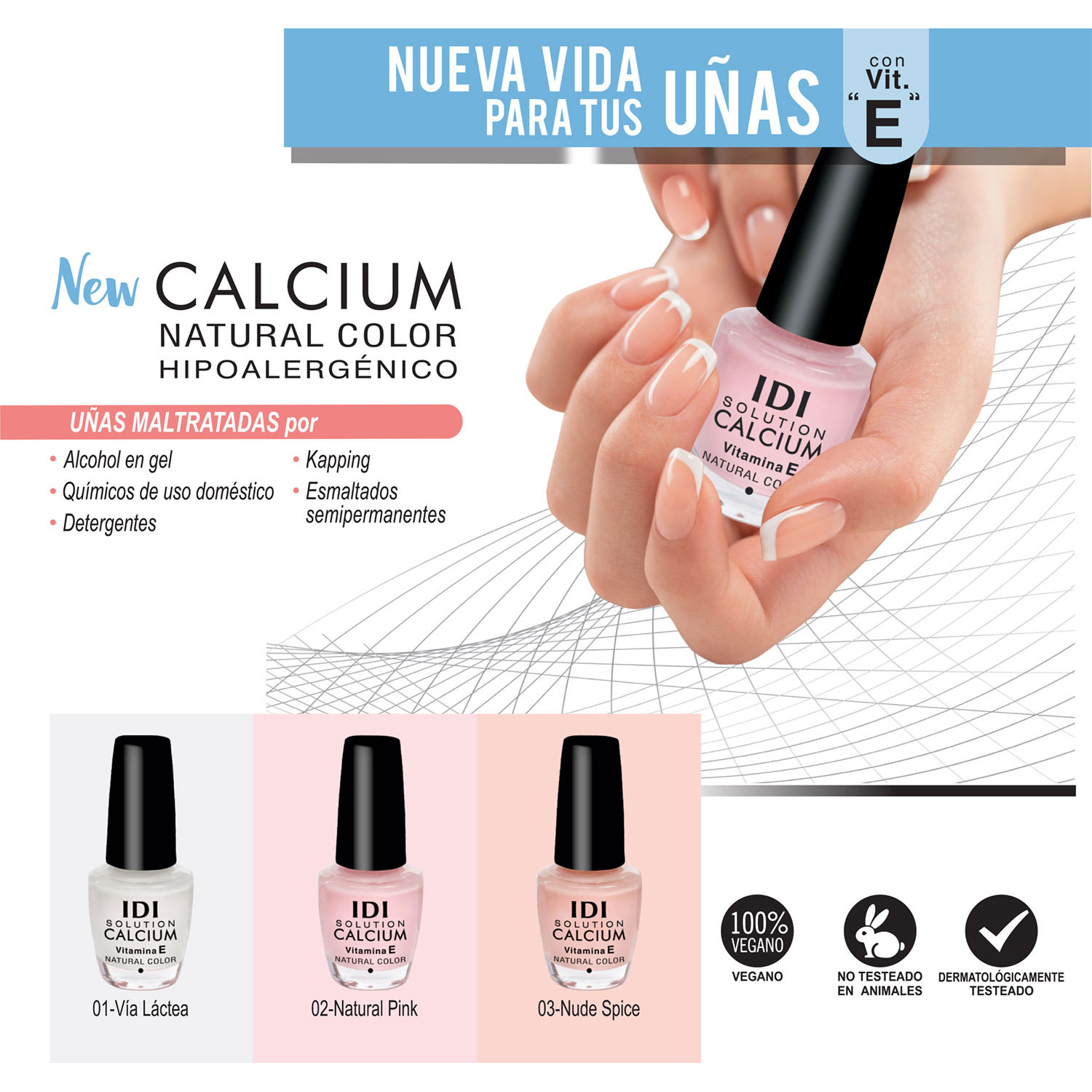 Esmalte Idi Makeup Calcium