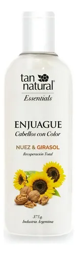 Enjuague Cabellos con color Nuez y Girasol x 375ml