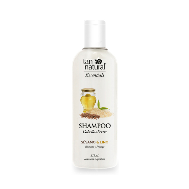 Shampoo Cabellos Secos Sesamo y Lino x 375ml