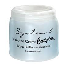 Baño de crema Cutiplus Extra Brillo x 250grs