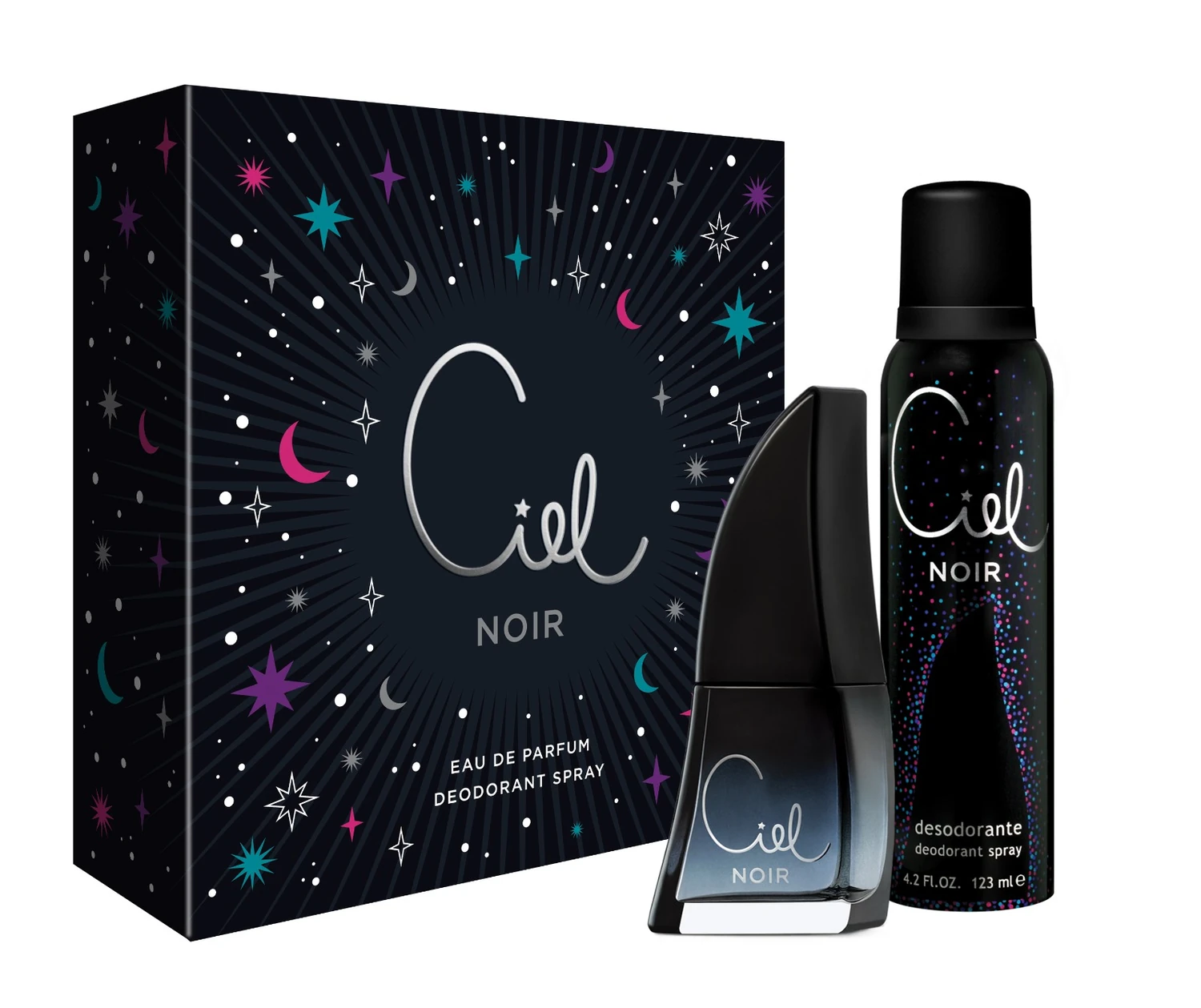 Estuche Ciel Noir Perfume x 50ml + Desodorante x 123ml