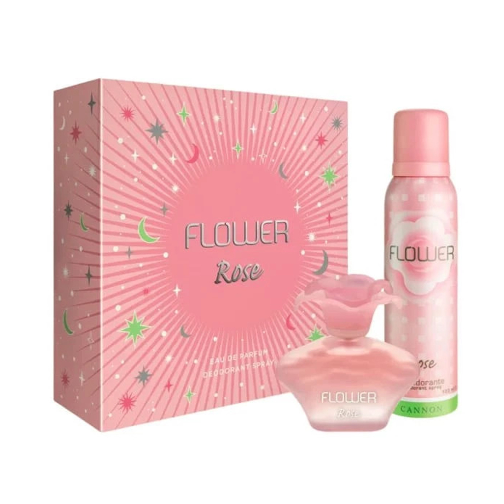 Estuche Flower Rose Colonia x 40ml + Desodorante x 123ml