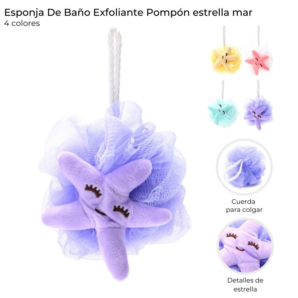 Esponja Exfoliante Estrella de Mar art 38935