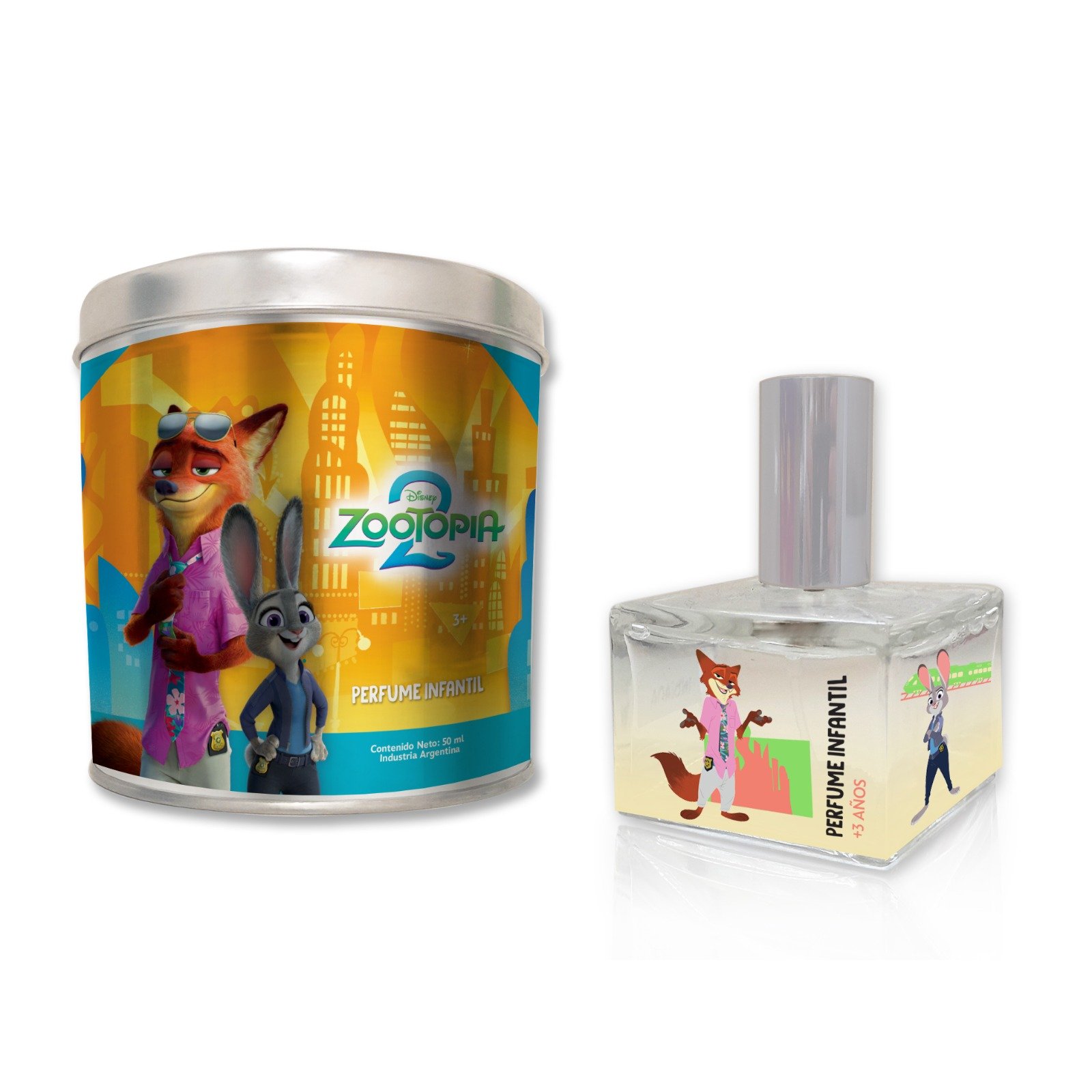 Lata con perfume